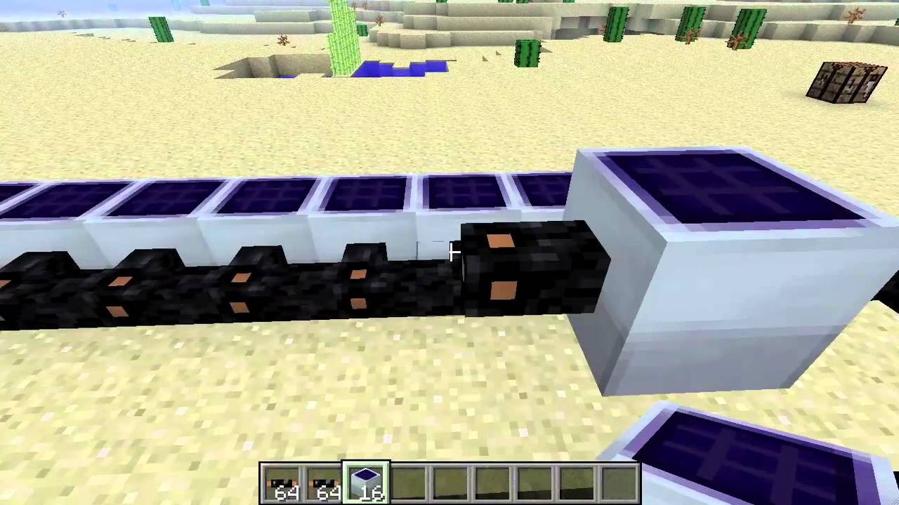 MinecraftIndustrial Craft 2 PyramidStyle Solar Panels YouTube