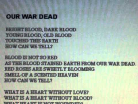 iraqi war poems Home fires how soldiers write their wars he's the isaac rosenberg of the iraq war romantic by disposition, he resorts to surrealist imagery in order to hold out a margin of human sympathy under the extreme pressure of war his poems collected in here. iraqi war poems Home fires how soldiers write their wars he's the isaac rosenberg of the iraq war romantic by disposition, he resorts to surrealist imagery in order to hold out a margin of human sympathy under the extreme pressure of war his poems collected in here.