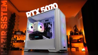 Intel i5-14600K + RTX 5070 Hazır Sistem İncelemesi Intel i5-14600K + RTX 5070 Hazır Sistem İncelemesi