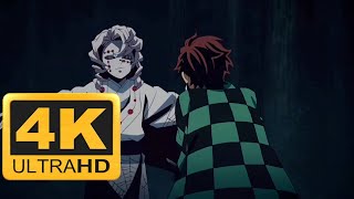 Tanjiro Kamado Vs. Rui English Dub 4K