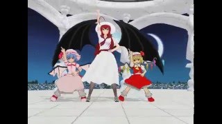 Mmd Rias Gremory Remilla Flandre Shake It