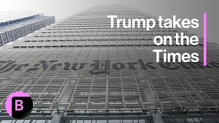 Trump Files 15 Billion Defamation Lawsuit Against New York Times