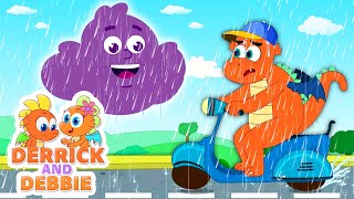 Kids Songs Rain Rain Go Away Derrick And Debbie