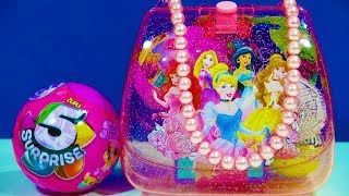 Disney Princess Purse Toys Barbie Love Pets Series 4 Hello Kitty Surprise Egg Trolls Blind Bag