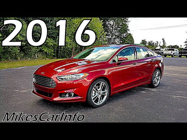 2016 Ford Fusion Titanium - YouTube