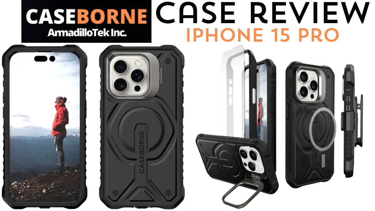 Caseborne V Series Case Review iPhone 15 Pro Best Drop Caseborne V Series Case Review iPhone 15 Pro Best Drop