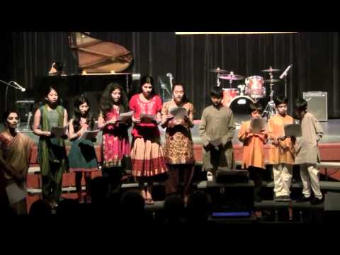 Hum Ko Man Ki Shakti Dena performed by students of the Purna...