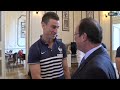 Le Président Hollande avec les Bleus à Clairefontaine