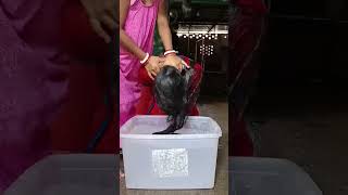 Forced To Head Dunked In A Bucket Of Water Shampoo