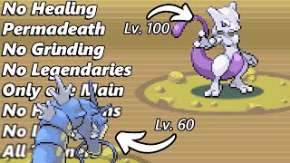 How I Beat The Hardest Challenge In Pokémon Firered