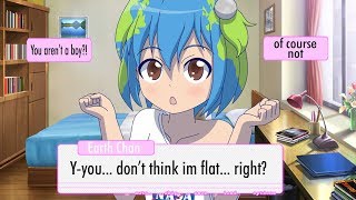 it finally happened... | Dating Earth Chan: The Visual Novel