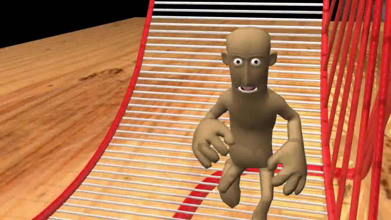 Human Hamster Wheel AHH!!! Animation - YouTube