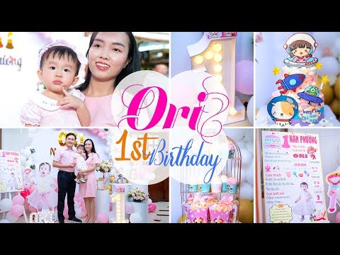 Thôi Nôi Mừng Sinh Nhật 1 Tuổi Của ORI | Ori Family VLOG 42