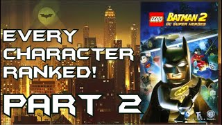 Lego Batman 2 - Every Character Ranked Part 2