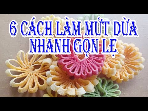 Dạy cách làm mứt dừa