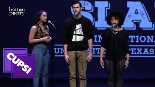 Jasmine Combs, Nayo Jones & Nick Stanovick - "Ghosts" (CUPSI 2016, Courtesy of Button Poetry)