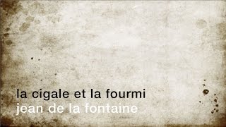 Watch Jean De La Fontaine La Cigale Et La Fourmi video