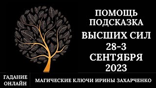 Помощь И Подсказка От Высших Сил 28 Августа По 3 Сентября 2023. Гадание Онлайн.