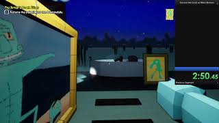 Around The Clock At Bikini Bottom Speedrun Squidwards Monument Aced