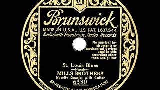 Watch Mills Brothers St Louis Blues video