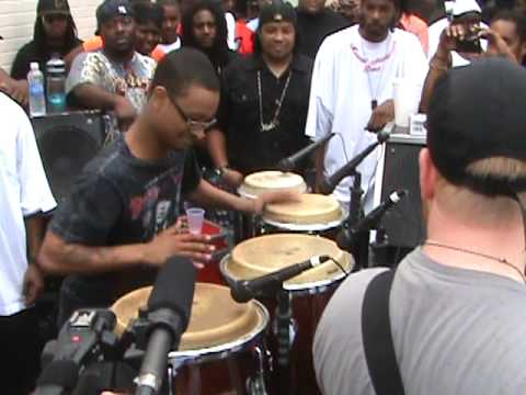 BJ and Smoke on the congos