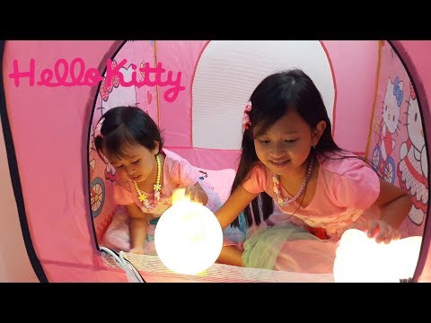 Mainan Kemah Kemahan dan Lampu Tidur Anak 💖 Hello Kitty dan Keroppi 💖 Let's Play Jessica Jenica 💖 MainanAnak ❤ Sylvanian Families ❤ Caravan, Saloon Car, Milk Rabbit Family ❤ Bagus Banget please subscribe, GRATIS ...