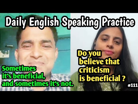 Daily English Conversation #dailyenglishconversation #critism #englishconversation #motivational
