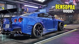 Need For Speed Heat Gameplay - 1000Hp Nissan Gt-R R35 Bensopra Nissan Gt-R R35 Customization