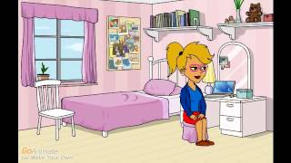 Johnette Makes A Video Out Of Caroline0204 And Gets Grounded