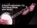 It Rains Everywhere I Go (Lynn Morris) Tom Adams banjo lesson