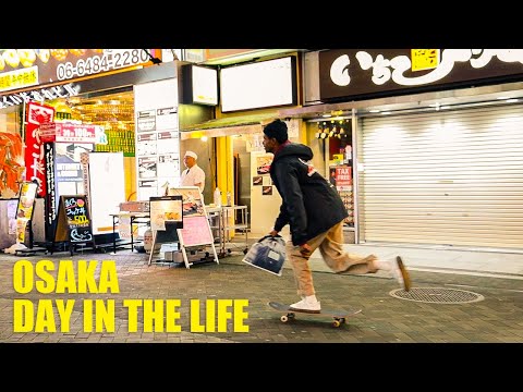 SKATERS DAY IN THE LIFE IN OSAKA, JAPAN