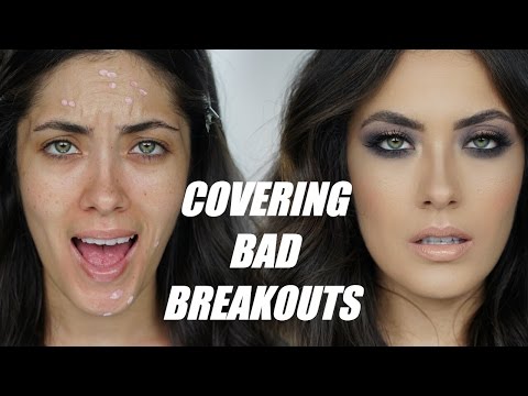 How to Cover Textured Breakouts | Melissa Alatorre - YouTube