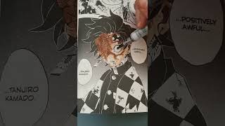 Coloring My Demon Slayer Manga