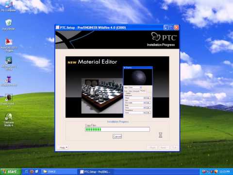 Install Pro/Engineer Wildfire 4.0 From Iso