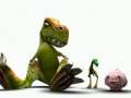 Videos Engraçados - Funny - Dinossauro Largarto E Porco Peido