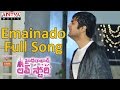 Emainado Full Song ll Hyderabad Love Story ll Rahul Ravindran, Reshmi Menon, Jiya