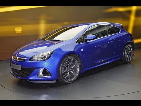 New Opel Astra J OPC Live at Geneva motor show 2012