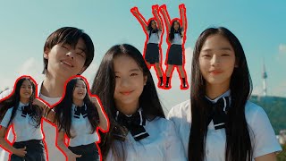 NewJeans Minji and Hanni's appearance in BTS 'Permission to Dance' MV