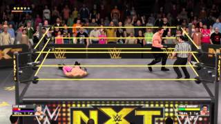 Wwe 2k16 Mycareer #5 . Tylers crap