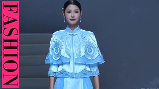 #Fashion #Runway #Chinafashionweek 【流光溢彩 锦绣未央 】锦玺唐·龍鳯鹤囍2022- 深圳时装周