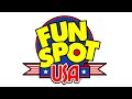 Riding the Kiddie Roller Coaster at Fun Spot USA POV