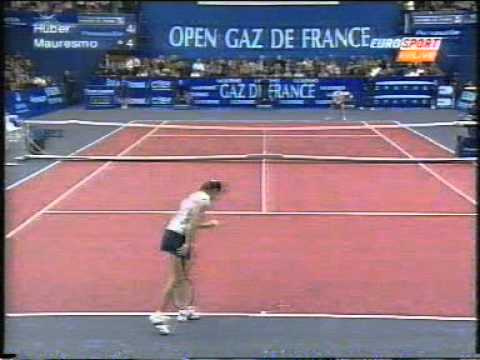 WTA Paris 2001 決勝戦（ファイナル）　 モーレスモ vs． Huber 3／5