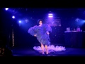 Miss Indigo Blue: Triple Fan Dance Burlesque Act