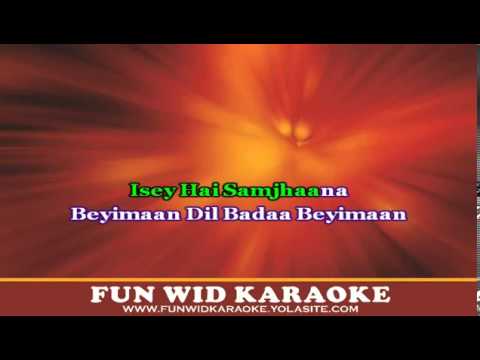 Lat Lag Gayi Karaoke - Fun Wid Karaoke (DJ Lolly)