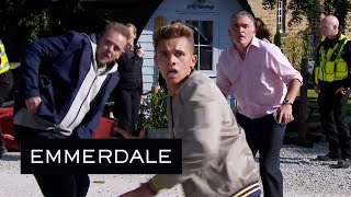 Emmerdale - A Gun Shot Is Heard From Where Victoria, Wendy And David Are Being Held Hostage