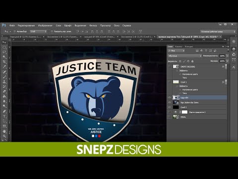 Как создать эмблему в photoshop