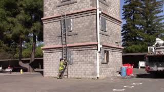 20 Ladder Throw Chico Fire Training