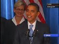 Title:Obama: state of US Intelligence + Cabinet posts 1st dog Description:A new upload of this same video to see if the compression for UT today worked better to address audio sync opportunities is here:<br /><br />http://www.youtube.com/watch?v=VEzdE9FEELE<br /><br /> - thanks for stopping by :)<br /><br />November 7, 2008<br />President Elect Obama<br />State of the Economy News Conference<br />Part 3 - Q&A<br /><br />President-elect Obama met with economic experts Friday to discuss ways to stabilize the teetering U.S. economy that is expected to dominate his transition to power and early days in office.<br /><br />Obama and Vice President-elect Joe Biden convened a meeting of the transition economic advisory board, a high-powered collection of business, academic and government leaders. They included Lawrence Summers, who some have mentioned as a candidate for Treasury secretary, a post he held in the Clinton administration; Michigan Gov. Jennifer Granholm, whose state has been hit hard by losses in the auto industry; Google CEO Eric Schmidt; and former Federal Reserve Chairman Paul Volcker.<br />Other participants in the meeting included executives from Xerox Corp., Time Warner Inc.; and the Hyatt hotel company. Investor Warren Buffett was calling in by telephone.