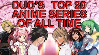My Top 20 Anime Series Of All Time