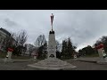 "Gyors" 1 órás séta Egerben, az Országzászló Emlékműhöz (time-lapse)